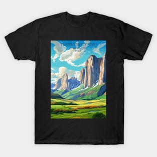 Torres del Paine National Park Chile Travel Print Wall Art, Home Décor, Gift Art T-Shirt